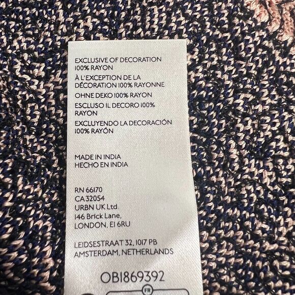 Free People Shimmy Cropped Sequin Tank Top Womens Medium Twighlight Rose Combo - Picture 6 of 7